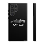 MR2 White Side Silhouette JDM Tough Phone Case Cover Gift