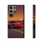 Red C4 ZR-1 King of the Hill Art Tough Phone Case