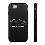 R32 Skyline Car Illustration JDM phone case | Tough Cover