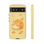 Orange Tabby Loaf Kawaii Chibi Pet Cat Art Tough Phone Case