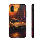 Retro Sunset Datsun 240z Car phone case | Tough Cover