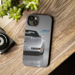 Silver C4 ZR1 Front View phone case | tough case for Vette Drivers