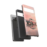 1957 Chevy Bel Air Blush Cream Tough Phone Case for Classic Car Fans