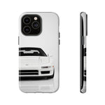 White NSX Phone Case, Retro 90s JDM Supercar Cover, Gift for Car Lovers