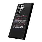 NSX Dual View Black Red JDM Sports Car Tough Phone Case Gift