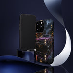 67 GTO Phone Case Purple, Rainy City Night Muscle Car Tough Cover