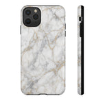White Marble Pattern Phone Case | Tough Cover