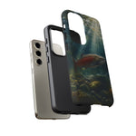 Salmon River Fishing Phone Case, Sunlit Current Cover