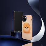 Pomeranian Kawaii Puffball Chibi Pet Dog Art Tough Phone Case