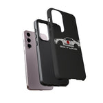 R34 Skyline Japanese Flag Race Car Phone Case | JDM GT-R Tough Cover