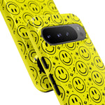 Acid Smiley Repeat Pattern Art Tough Phone Case