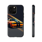 Challenger Widebody Orange Muscle Art Tough Phone Case