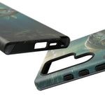 Largemouth Bass Phone Case, Sunlit Underwater Tough Cover, Gift