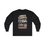 1965 Cobra Race Car Long Sleeve Tee | Vintage Muscle Car Graphic