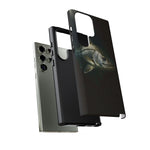 Snook Fishing Phone Case, Saltwater Portrait Black Cover, Gift