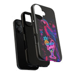 Neon Parrot Cocktails phone case | Tough Cases
