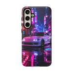 Silvia S15 Neon City JDM Car Phone Case | Tough Cover
