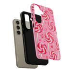 Candy Swirl Lollipop Art Tough Phone Case