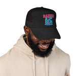 Raised In The 80s Hat Varsity Cap – 80s Childhood Nostalgia Gift Foam Trucker Snapback