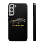 1979 Trans Am Firebird Phone Case Black Gold Muscle Tough Cover Art