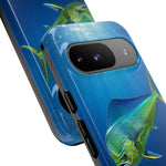 Mahi Mahi Underwater Phone Case, Sunbeam Open Water Cover, Gift