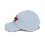 1967 GTO Dad Hat Muscle Car Cap Adjustable Strap Red Goat 400 Hardtop