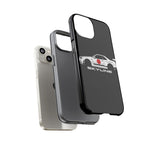 R34 Skyline Japanese Flag Race Car Phone Case | JDM GT-R Tough Cover