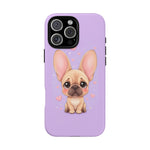 French Bulldog Bat Ears Kawaii Pet Dog Art Tough Phone Case
