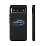 1963 Sting Ray Blue Glow Tough Phone Case Cover Gift Art