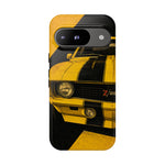 Z28 Yellow Camaro Retro Poster Tough Phone Case