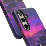 Retro JDM Sports Car Sunset MR2  phone case | Tough Cases