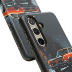 1966 GTO Orange Rainy City Tough Phone Case Cover Gift Art