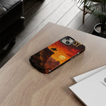 Western Sunset Cowboy Phone Case | Rugged Protective Cover