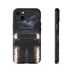 Vintage Muscle Car in Rain 1966 GTO phone case | Tough Cases