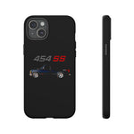 Chevy 1500 454 SS Sport Truck Phone Case Featuring Pickup Side Profile