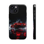 Z06 C8 Phone Case, Red Smoke Studio Reflection Cover