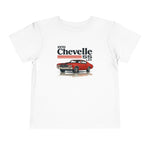 1970 Chevy Chevelle SS LS6 Toddler T-Shirt – Classic Muscle Car Red Tee