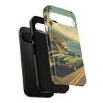 Vintage Olds 442 Convertible Coastal Drive phone case
