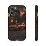Datsun 240Z Shrine Blossom Dusk Tough Phone Case - Warm Lantern Glow