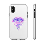 Cosmic Eye Galaxy Tears Phone Case Vaporwave Tough Case
