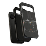Grand National Phone Case, Black 87 Muscle Car Stripe Studio Cover