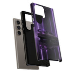 Matte Gray MK4 Supra Violet Neon Pillars Case