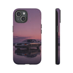 Sunset Skyline GT-R R32 phone case | car reflection, purple dusk