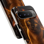 Burmese Golden Sable Portrait Art Tough Phone Case