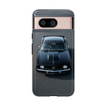 1969 Camaro SS Black Overhead Tough Phone Case Cover Gift Art