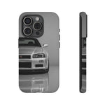 Silver Skyline Phone Case, R34 GTR 90s JDM Legend Tough Cover for Men Gift