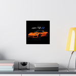 2019 ZR1 Poster Wall Art Print C7 Supercar Garage Decor Gift Chevy