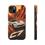 Arctic White C7 Canyon Carver Tough Phone Case