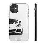 Arctic White C7 ZR1 Tough Phone Case for Vette Owners