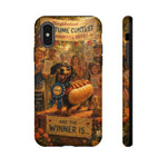 Hot Dog Contest Dachshund phone case | Tough Cases